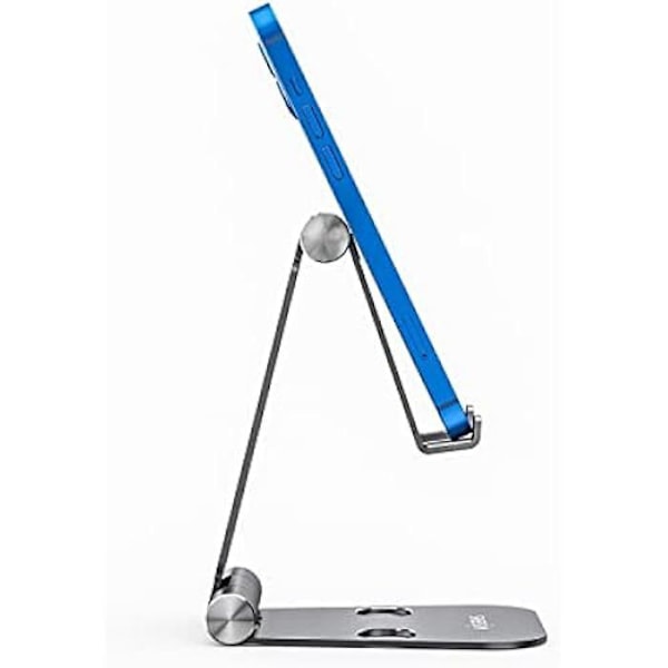 AISENS MS2PXL-094 XL justerbar bordstand (2 drejninger) til TELEFON/Tablet, grå