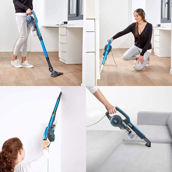 BLACK+DECKER BXVMS600E 600W pölynimuri, 3 in 1, 6m johto, 650ml kapasiteetti, EPA-suodatin