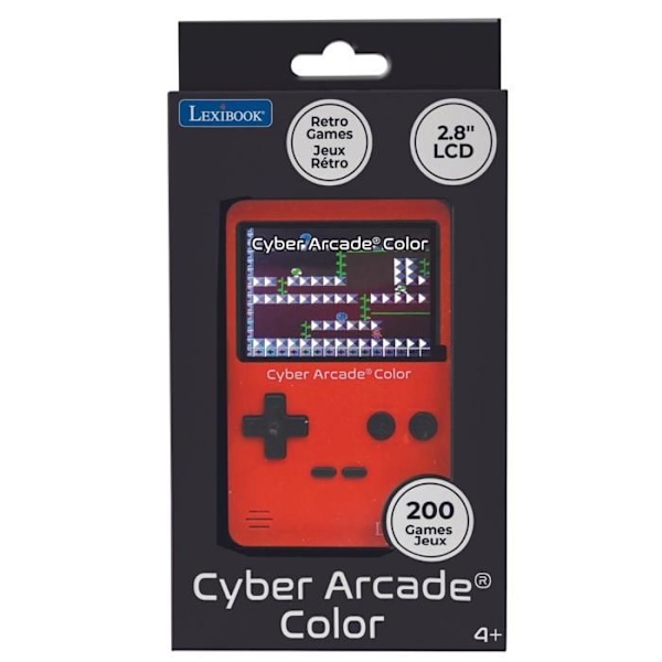 "Console portable Classic Cyber Arcade - 2,8'' 200 spil"