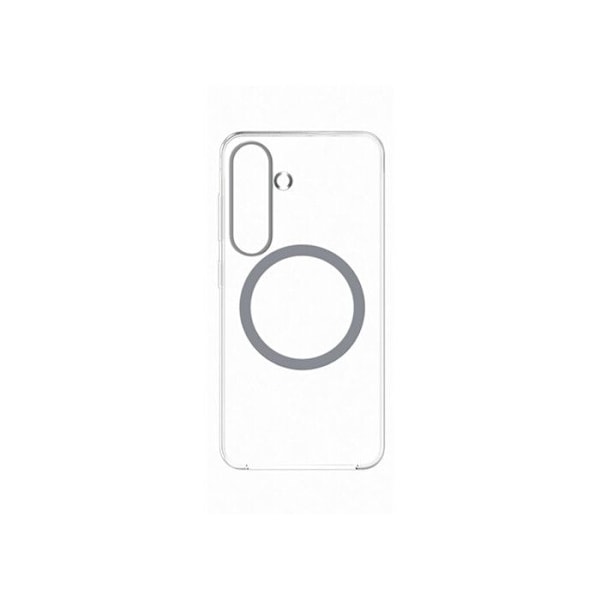 Coque - Samsung - Galaxy S25 - Transparent - Ringstöd - Kompatibel med magnetiska fästen Transparent