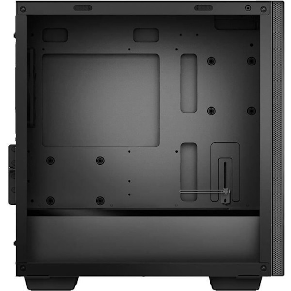 DEEPCOOL Macube 110 Sort - Kasse uden strømforsyning - Mini tower - Micro-ATX-format
