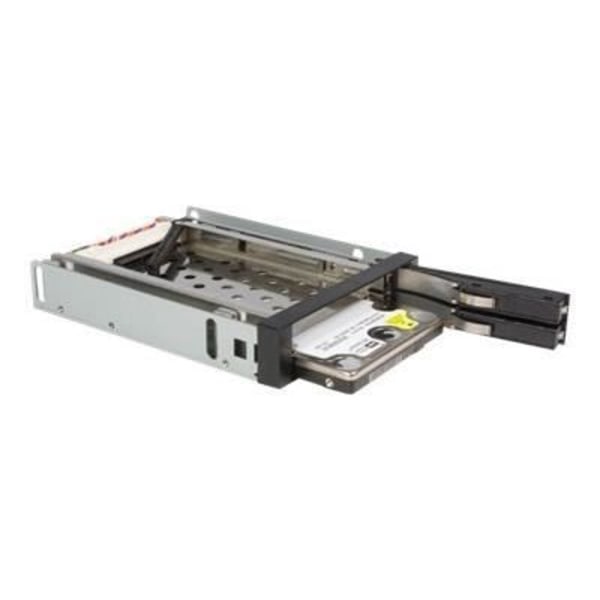 STARTECH.COM Irrotettava 3,5" teline ilman laatikkoa kahdelle 2,5" kiintolevylle - 3,5 tuuman takapaneeli - Pikavaihto