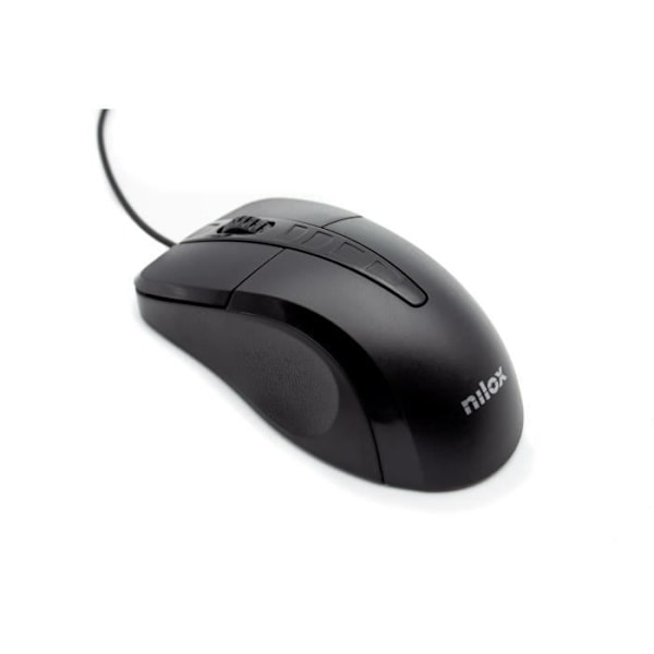 NILOX OPTINEN HIIRI USB 1000DPI, MUSTA MOUSB1001