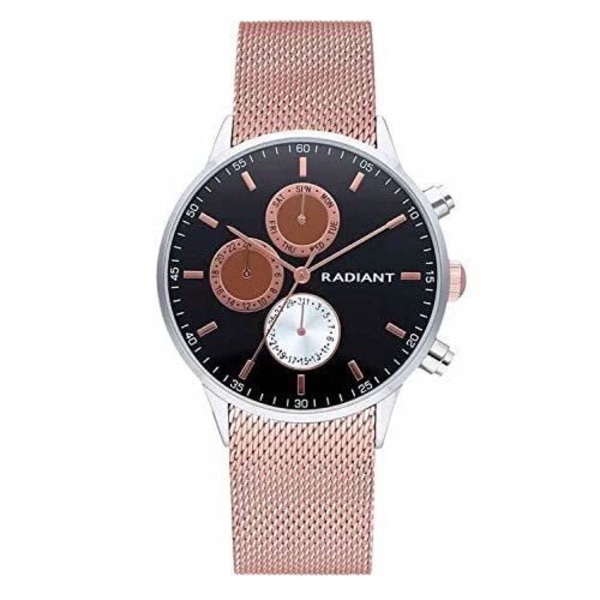 Ur - Radiant - RA601704 - Kvarts - Rustfrit stål - 41mm Svart
