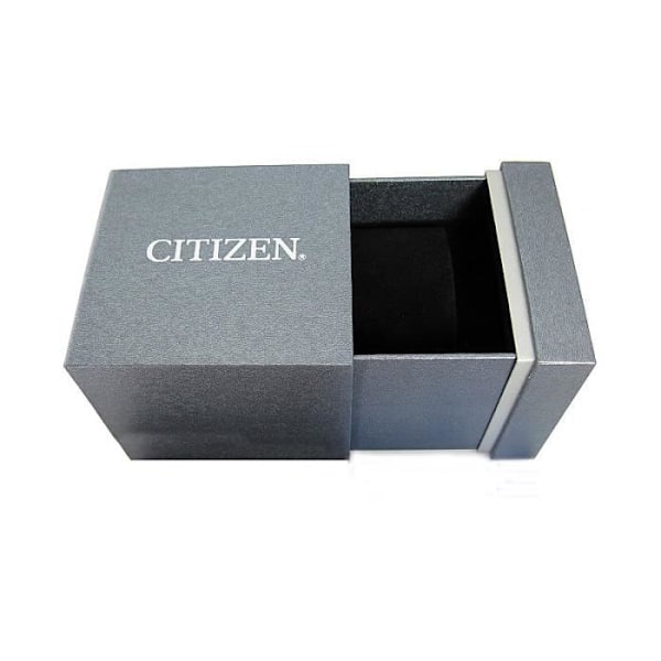Chronografur - CITIZEN - Aviator CA0693-12A - Stål - Vandtæthed 10 ATM - Hvid skive Brun, Hvid