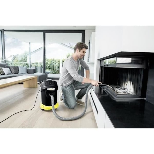 KARCHER AD 4 Premium tuhka- ja pölyimuri - 17 litran metallisäiliö - 600 W