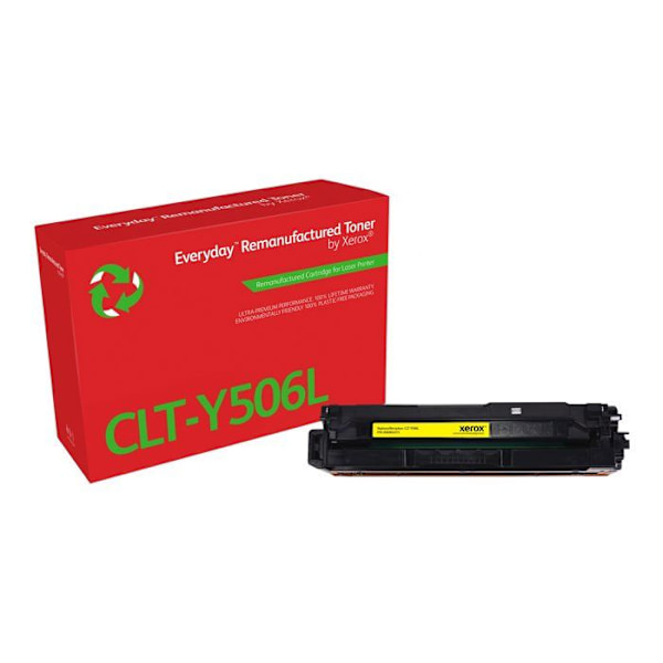 XEROX YELLOW TONER MED HÖG KAPACITET VARJE DAG, EKVIVALENT MED SAMSUNG CLT-Y