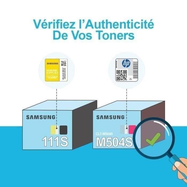 Pakke med 2 Samsung CLT-P404B sorte tonerkassetter (SU364A)