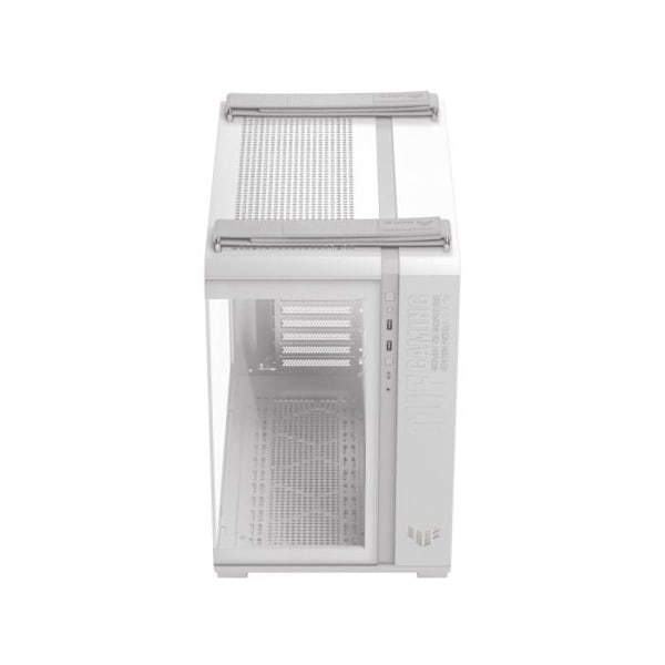 ASUS TUF GAMING GT502 HORIZON TG ARGB Mid Tower ATX Dubbelt Tempererat Glas USB-C Vit