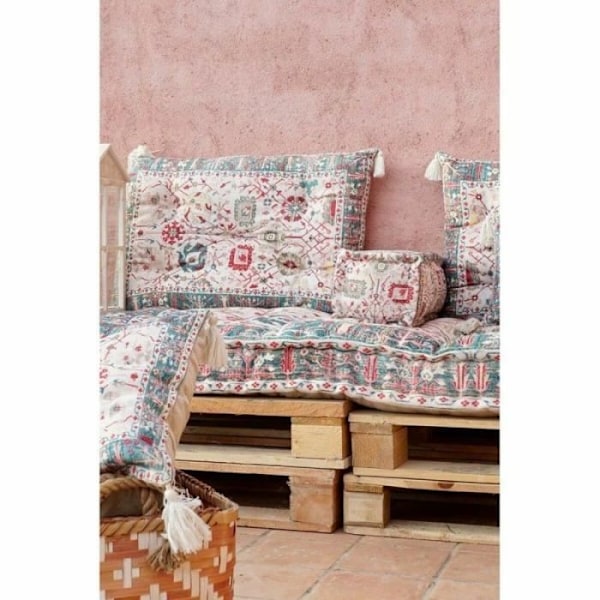Thyann Lænestol Multicolor Bomuld (4 stk)