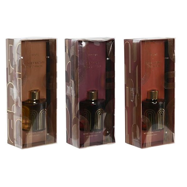 Désodorisant urban DKD Home Decor (x3) brun/bordeaux
