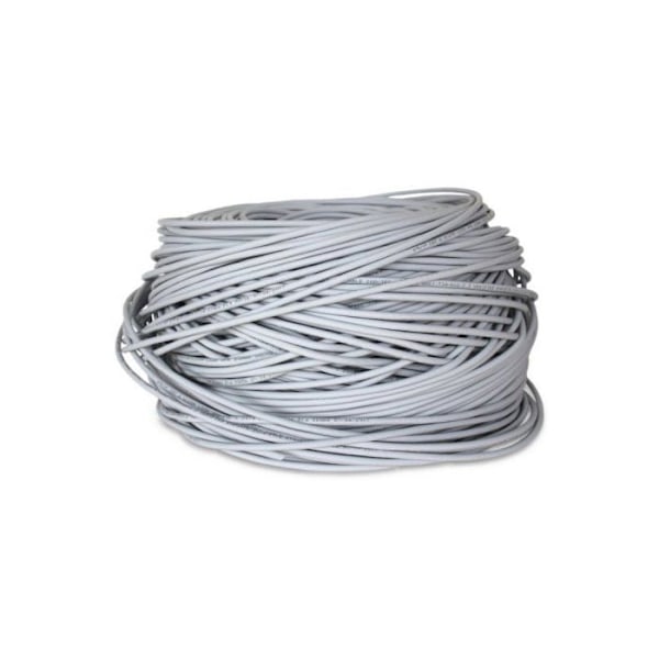 Kabel - netværksadapter - telefoniudstyr - 40146807 - Install.Kab Cat6 U/UTP CCA 305.00m grau LSZH