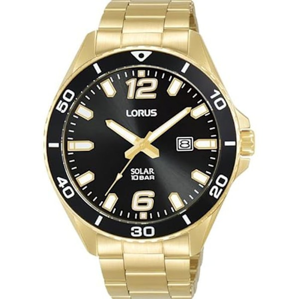 LORUS Mies Analoginen Kvartsikello Teräshihnalla RX366AX9 Silver