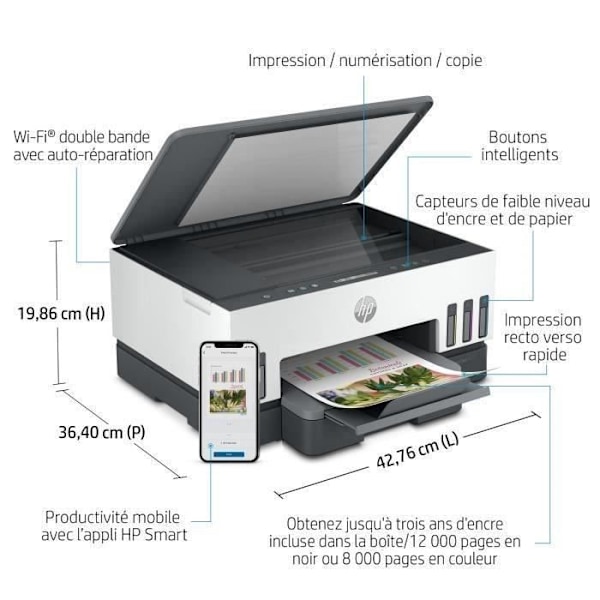 HP Smart Tank 7005 värikasetti monitoimilaite