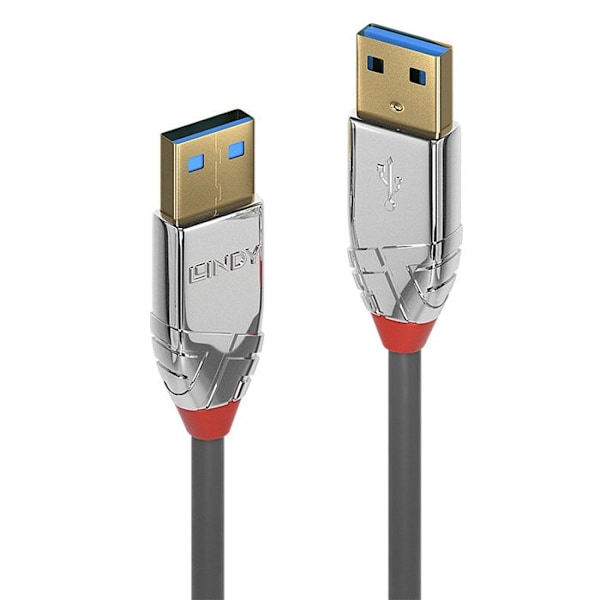 USB 3.0 type A-kabel - Cromo Line - 5m - Høj ydeevne og æstetisk - Overfører op til 5Gbit/s
