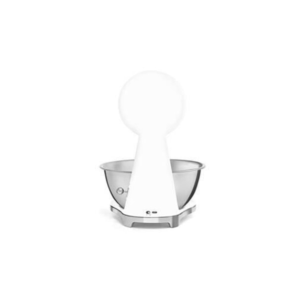 Køkkenvægt - SMEG - KSF01WHWW - Rustfrit stål - 5 kg - USB-kabel Vit