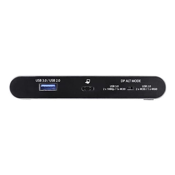StarTech.com USB Type-C Dockingstation med dobbelt DP 4K-display til bærbar computer - PD 3.0 100 W (DK30C2DAGPD)