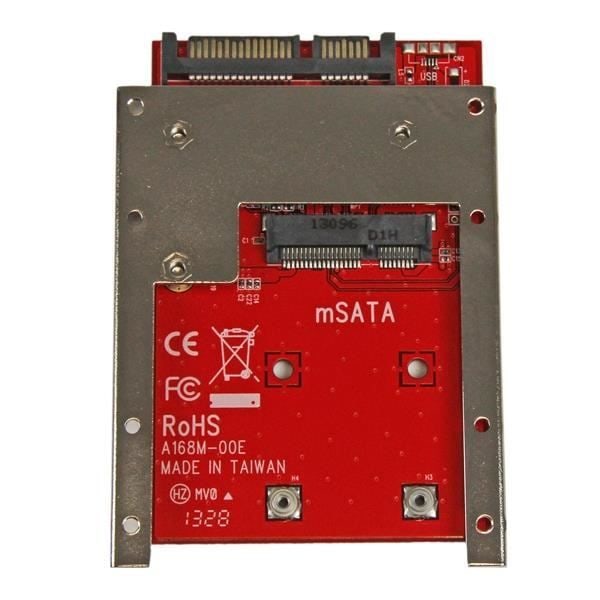 mSATA–SATA SSD-sovitin - STARTECH - SAT32MSAT257 - 6 Gb/s - 2,5 tuumaa - Sisäinen