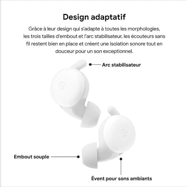 Google Pixel Buds A-Sarjan Ocean-kuulokkeet