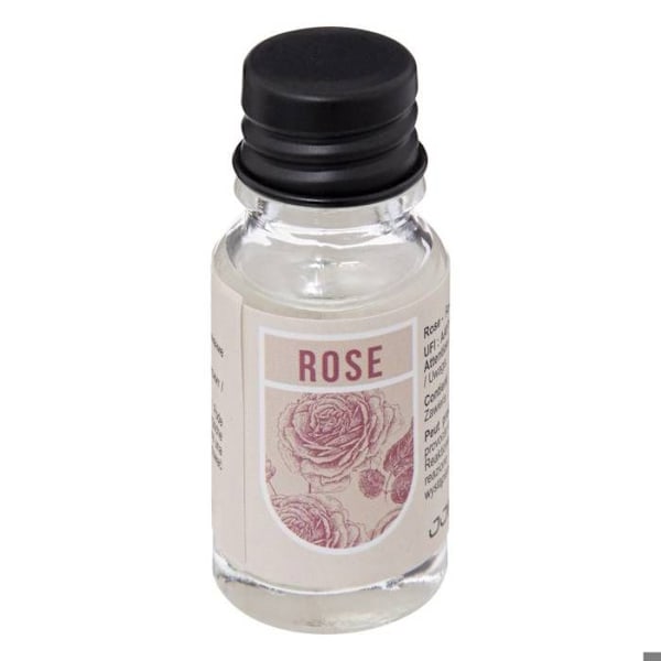 Parfumebrænder - ATMOSPHERA - Sæt med 3 blomsterolier 10ml - Hvid - D. 7 x H. 8 cm - Moderne Vit