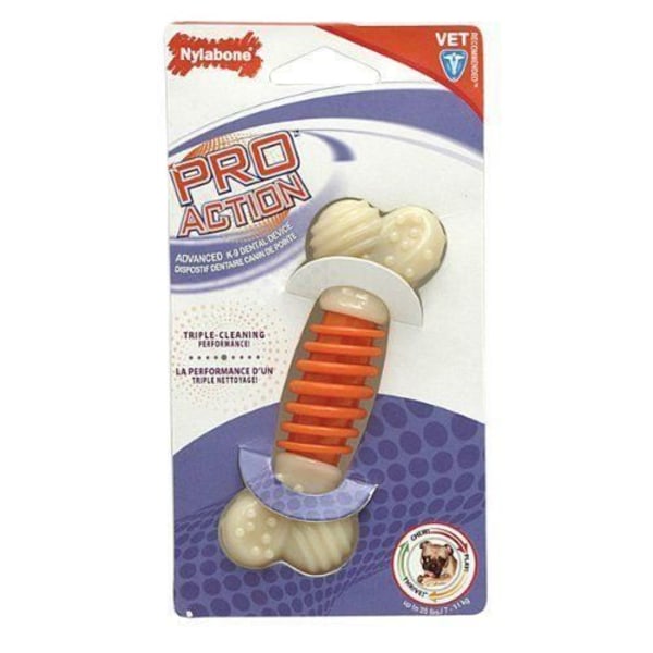 Kæmpe legetøj - Nylabone - Durachew Dental Pro Action - Størrelse S - Nylon - Hund