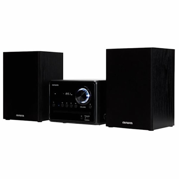 Micro Hi-Fi - Aiwa - MSBTU-300 - 20W - Bluetooth 4.2 - MP3 CD-afspiller - Digital FM-radio