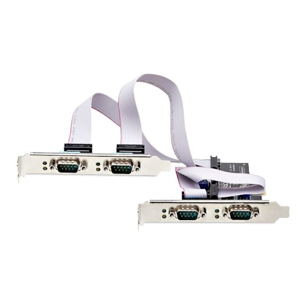 4-portars PCI Express seriellt kort - STARTECH.COM - PCIe till RS232/RS422/RS485 adapter/kort