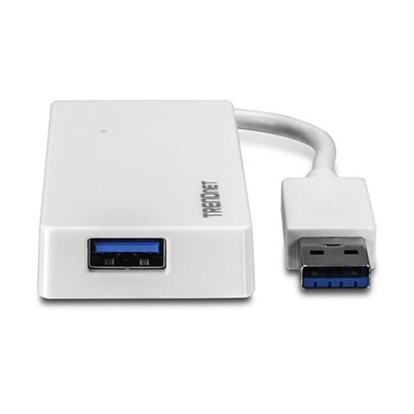 4-portars USB 3.0 Hub - TRENDNET TU3-H4E - USB-driven