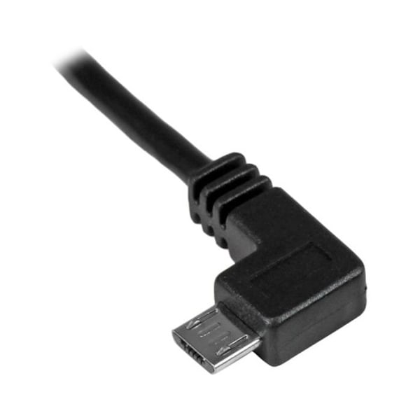 STARTECH Micro USB-A - Micro USB-B -kaapeli, vasen kulma M/M - 0,25 mm - 2m