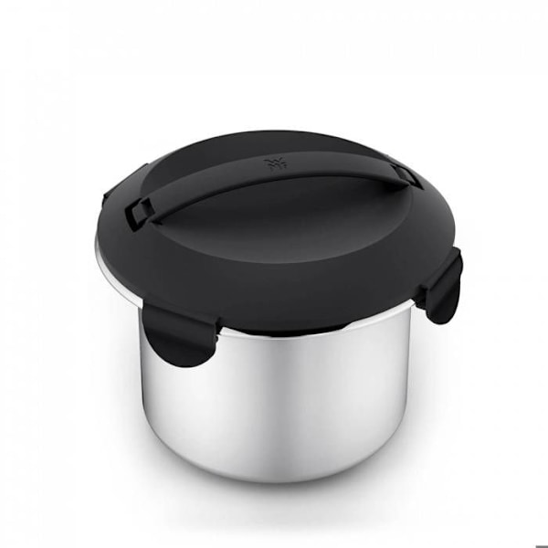 WMF Kitchenminis risekoger - Kompakt og non-stick - Madkasse inkluderet Rostfritt stål