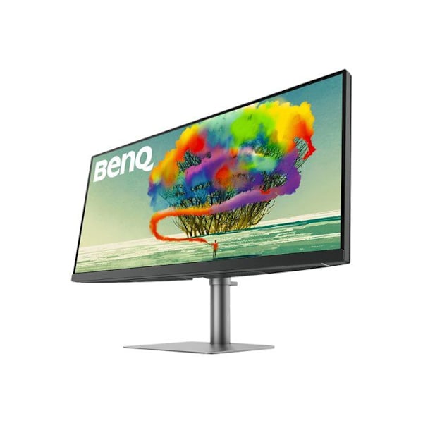Videowall Skærm - BenQ - 9H.LJHLB.QPE - 34 tommer - Farve Sort - 2 års garanti Grå