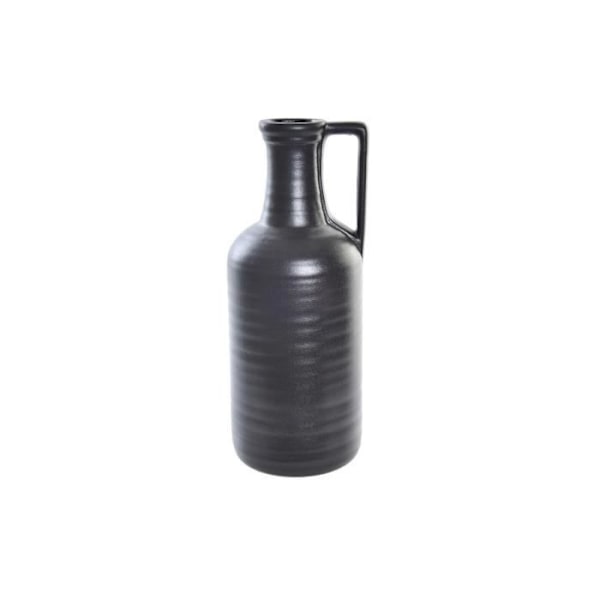 musta maljakko moderni design 32 cm