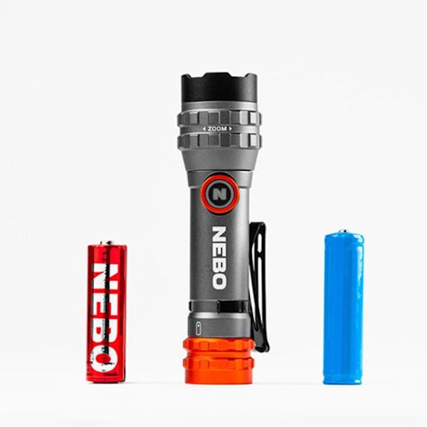 Käsivalaisin - NEBO - Davinci 450L Flex - Musta - Kestävä - Unisex Svart