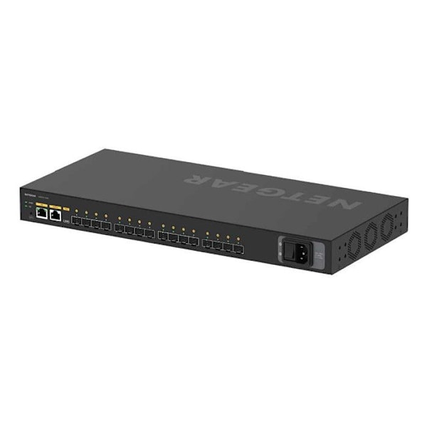 Hallittu kytkin - NETGEAR - M4250-16XF - 16x1G/10G - 10 Gigabit Ethernet - 16 porttia musta