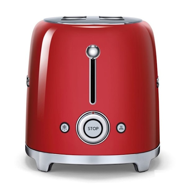 SMEG Toaster 4 skiver årgang '50 rød