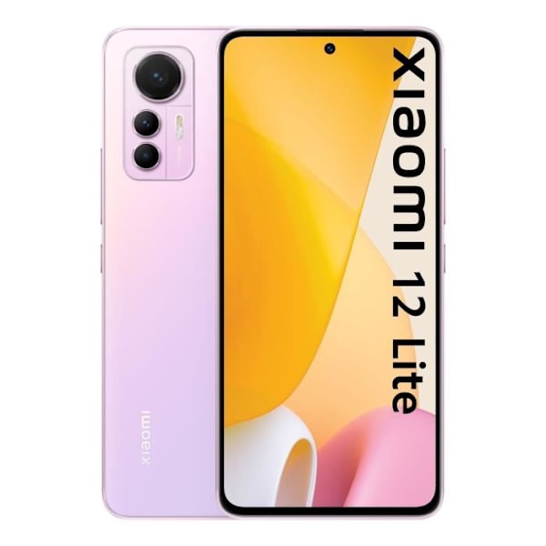 XIAOMI 12 Lite 8GB+128GB 5G Rosa Lila