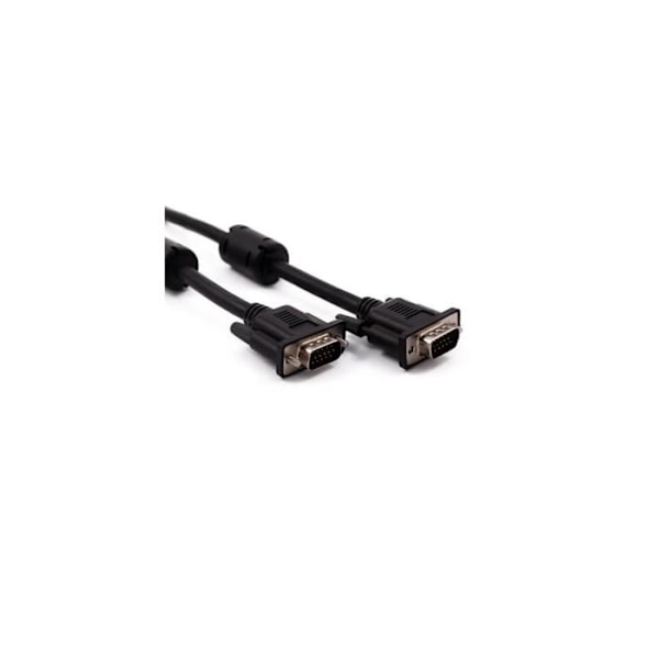 VGA-kabel - NILOX - NXCVGA01 - 1,8 m - Plug and Play - Sort