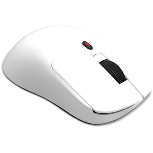Gamingmus - KROM - KLEVER Vit - Ultralätt 55g - 10000 DPI optisk sensor - 6 knappar Vit
