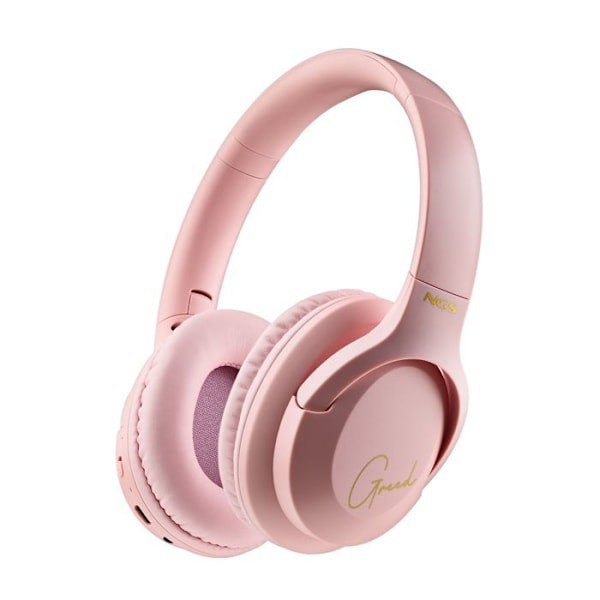 Hörlurar - NGS - ARTICA GREED PINK - Bluetooth 5.1 - Batteritid 10 timmar - Inbyggd mikrofon Rosa