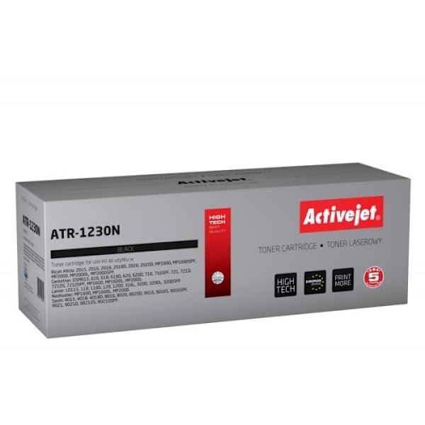Activejet ATR-1230N Kompatibel Tonerpatron Sort 1 stk.