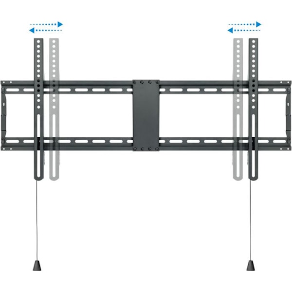 Seinäteline - TOOQ - LP4390F-B - Näytöt 43" - 90" - VESA 200x200 - 800x400 - 70 kg max