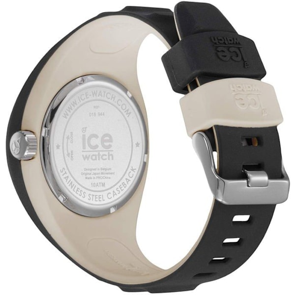 Kello - ICE WATCH - P. Leclercq Mustat siniset farkut - Silikoni/Muovi - Vedenpitävyys 10 Atm - Urheilullinen Kvartsrörelse