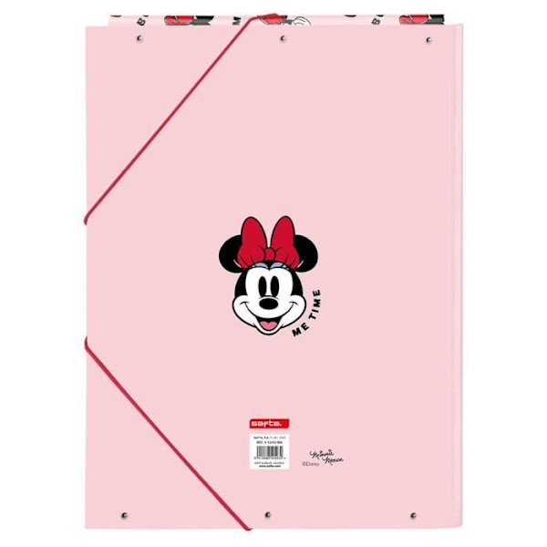 Kansio - Minnie Mouse - Oma aika - Vaahto - A4 - Kovakantinen Rosa