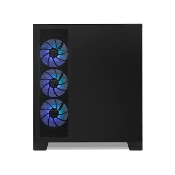 NOX Hummer GLOCK ARGB Semitorre ATX Tempereret Glas USB-C Sort