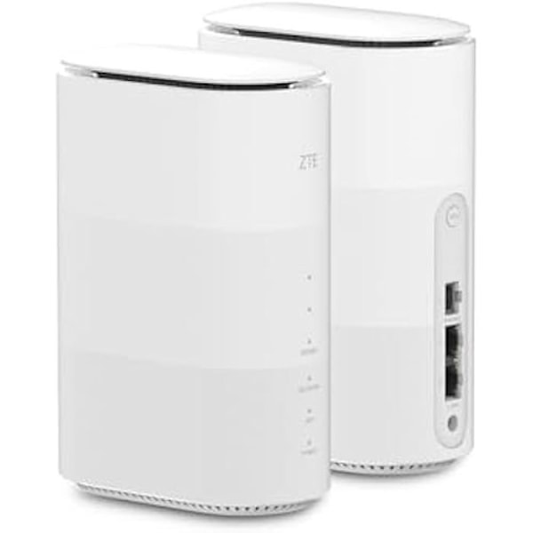 5G-router - ZTE - G5B - WiFi6 - Lavt energiforbrug - 64 tilsluttede enheder