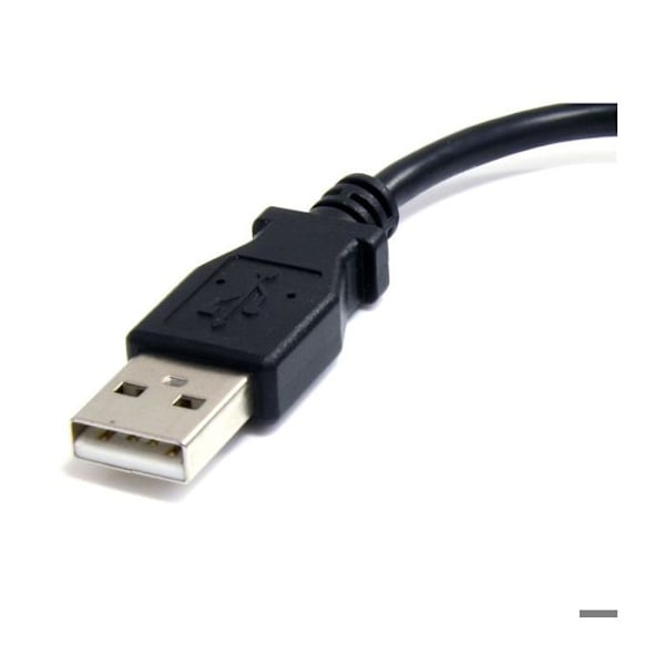 15 cm USB 2.0 A - Micro B -kaapeli - STARTECH - Musta - Elinikäinen takuu