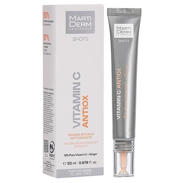 MartiDerm Shots Antioxidantti Voide C-vitamiini 20ml Grå