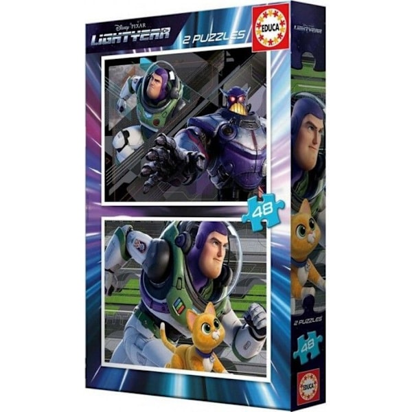 Educa Toy Story Buzz Lightyear Puzzle - 2 x 48 kpl - Monivärinen Flerfärgad