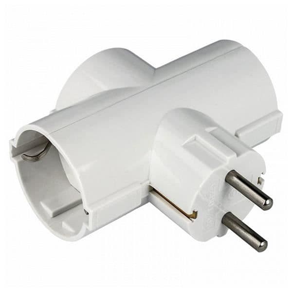 Nätadapter - NIMO - MELO28 - 16A - 250V - Vit