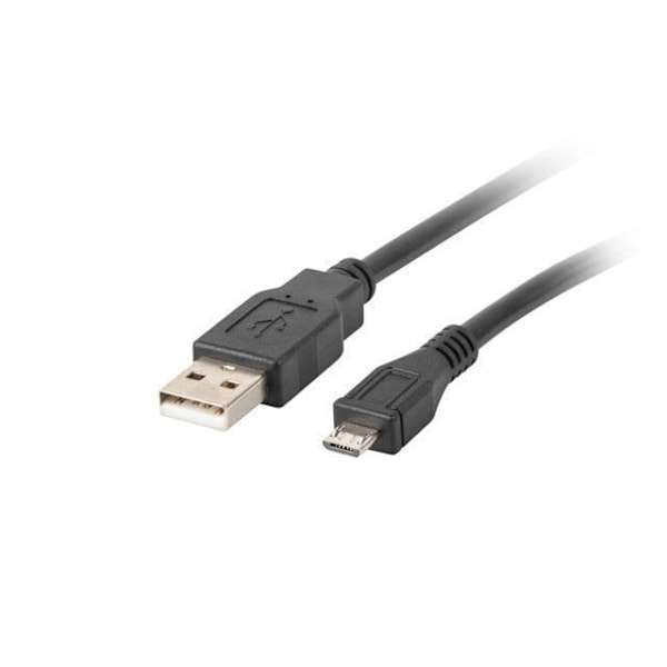 Lanbergin USB-kaapeli 1 m 2.0 Micro-USB B USB A Musta () - CA-USBM-10CC-0010-BK